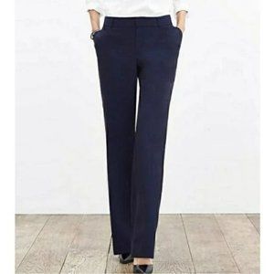Banana Republic Navy Suit Trouser (Size 4P) NWT